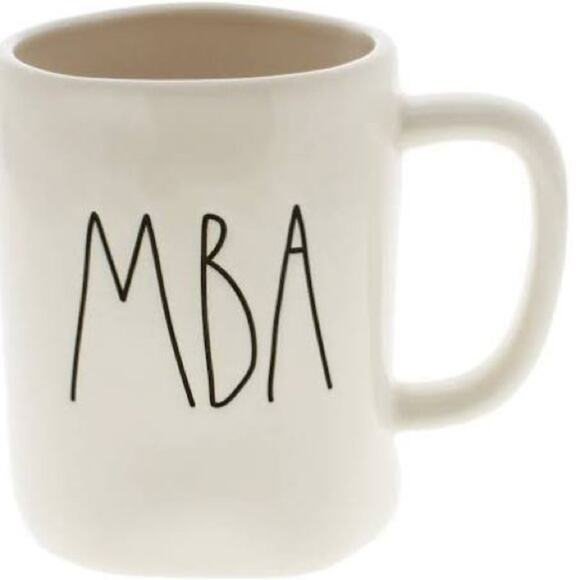 MBA Coffee/Tea Mug By Rae Dunn-NWOT. Great Gift for the Graduate! - Picture 1 of 1
